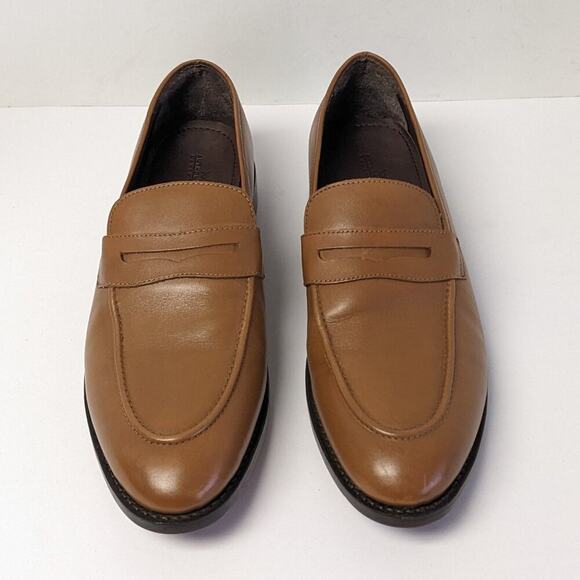 Anthony Veer Gerry Penny Loafers, Brown Leather, Men\'s 12 M main image 6